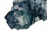 Colorful Fluorite Crystal Cluster - China #137649-1